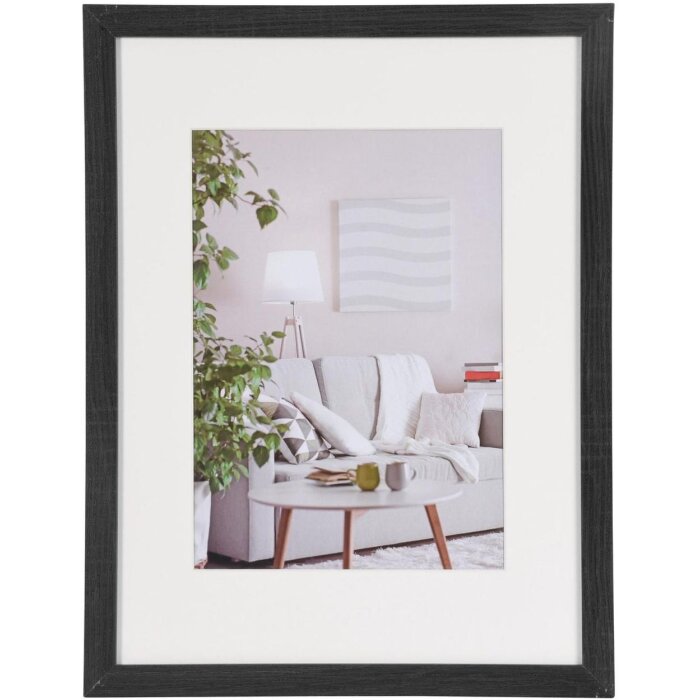 Henzo Cornice moderna 30x40 cm nero
