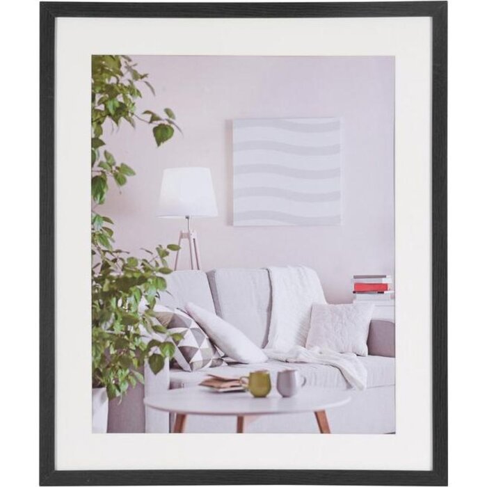 Henzo Cornice moderna 50x60 cm nero