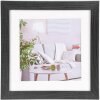 Cornice Henzo moderna 50x50 cm nero