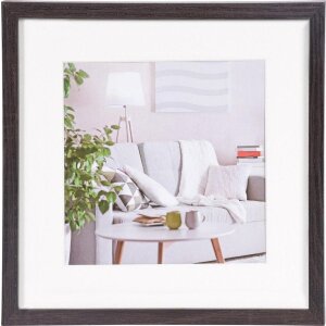 Henzo Cornice moderna 60x60 cm marrone scuro