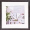 Henzo Cornice moderna 60x60 cm marrone scuro