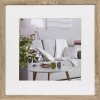 Henzo Cornice moderna 60x60 cm marrone medio