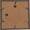 Cornice Henzo moderna 60x60 cm grigio scuro