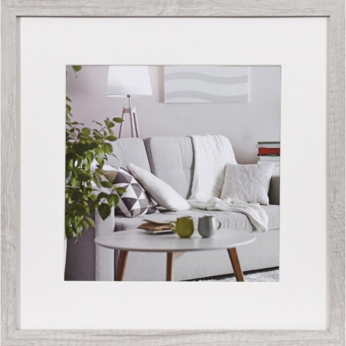 Cornice Henzo Modern 70x70 cm bianco