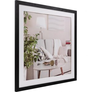 Cornice Henzo Modern 70x70 cm nero