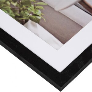 Cornice Henzo Modern 70x70 cm nero