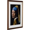 Cornice in legno Henzo Verona 50x60 cm marrone scuro con Passepartout 40x50 cm
