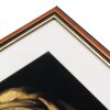 Cornice in legno Henzo Verona 50x60 cm marrone scuro con Passepartout 40x50 cm