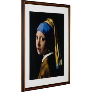 Telaio in legno Henzo Verona 50x70 cm marrone scuro con Passepartout 40x60 cm