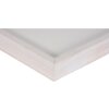 Cornice in legno Viola 40x40 cm bianco