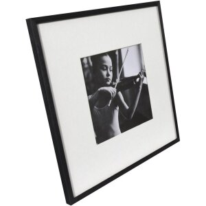 Cornice in legno Viola 50x50 cm nero