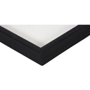 Cornice in legno Viola 50x50 cm nero