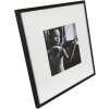 Cornice in legno Viola 50x50 cm nero