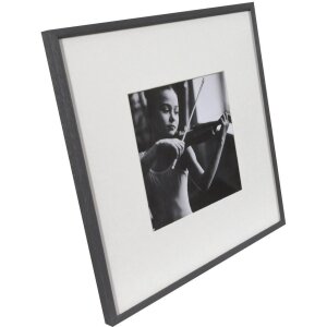 Cornice in legno Viola 50x50 cm grigio scuro