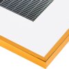 Telaio in alluminio Henzo Manhattan bronzo 40x40 cm con passepartout 30x30 cm