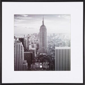 Henzo Telaio in alluminio Manhattan nero 40x40 cm con...