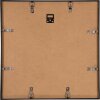 Henzo Telaio in alluminio Manhattan nero 40x40 cm con Passepartout 30x30 cm