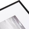 Henzo Telaio in alluminio Manhattan nero 40x40 cm con Passepartout 30x30 cm