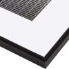 Henzo Telaio in alluminio Manhattan nero 40x40 cm con Passepartout 30x30 cm