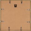 Cornice Henzo in alluminio Manhattan oro 40x40 cm con passepartout 30x30 cm