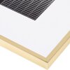 Cornice Henzo in alluminio Manhattan oro 40x40 cm con passepartout 30x30 cm