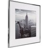Henzo Telaio in alluminio grigio Manhattan 40x40 cm con Passepartout 30x30 cm