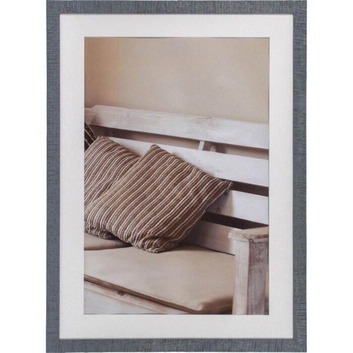 Telaio in legno Henzo Driftwood 60x90 cm blu