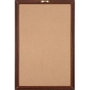 Henzo Cartella in legno 30x45 cm marrone scuro