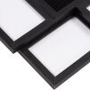 Henzo Letterboard 57x47 cm nero con cornice per foto e set di lettere