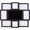 Henzo Letterboard 57x47 cm nero con cornice per foto e set di lettere