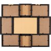 Henzo Letterboard 57x47 cm nero con cornice per foto e set di lettere