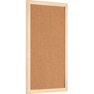 Bacheca Henzo 30x49cm cornice in legno superficie in...