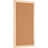 Bacheca Henzo 30x49cm cornice in legno superficie in sughero montaggio a parete ufficio casa scuola