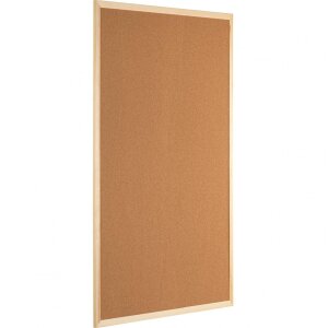 Bacheca Henzo in sughero naturale con cornice in legno...