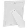 ZEP Cornice per ritratto in metallo Assisi Bianco da 9x13 cm a 20x25 cm argento lucido
