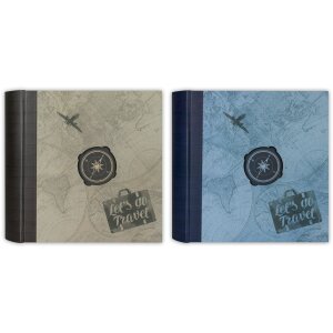 ZEP Stock Album Brasile blu e marrone 200 foto 11x16 cm