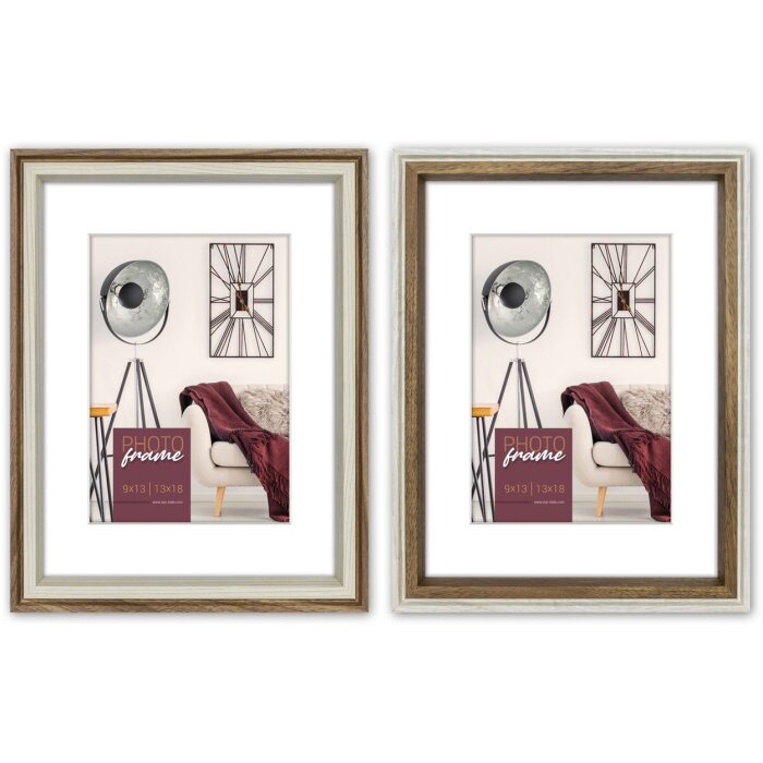 Cornice ZEP Palmi da 13x18 cm a 50x70 cm con passe-partout