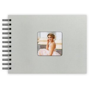 Album a spirale ZEP Misty 21x16 cm e 25x25 cm 50 pagine nere