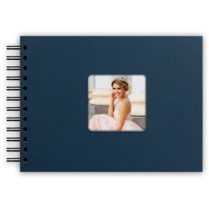 Album a spirale ZEP Misty 21x16 cm e 25x25 cm 50 pagine nere