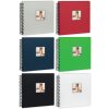 Album a spirale ZEP Misty 21x16 cm e 25x25 cm 50 pagine nere