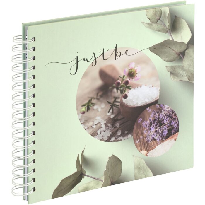 Hama Album a spirale Relax Be 28x24 cm 50 pagine bianche