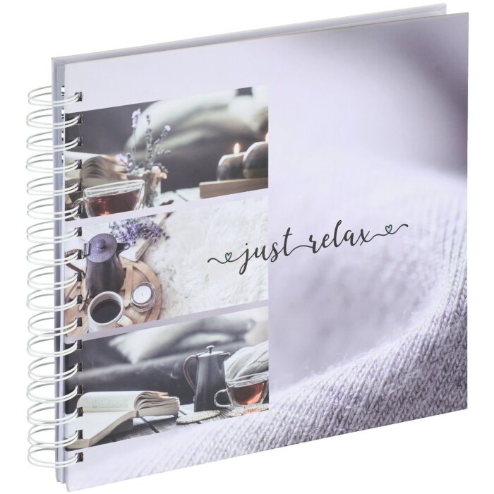 Hama Album a spirale Relax Just 28x24 cm 50 pagine bianche