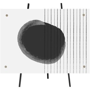 Hama Acrylic Photo Frame Arts nero formato paesaggio...