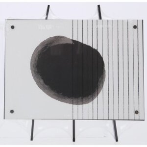 Hama Acrylic Photo Frame Arts nero formato paesaggio 13x18 cm