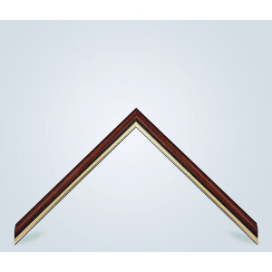 Walther Cornice in legno Murcia marrone Vetro antiriflesso 60x90 cm