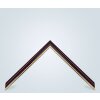 Walther cornice in legno Murcia rosso vetro antiriflesso 15x20 cm