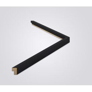 Walther Cornice in legno Siviglia nero 7x10 cm Vetro...
