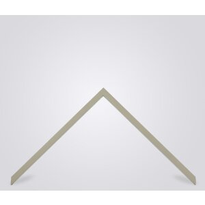Walther cornice in legno grigio Siviglia 25x70 cm vetro antiriflesso