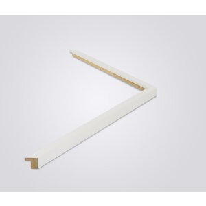 Telaio in legno Walther Valencia Vetro Antireflex Bianco 60x90 cm