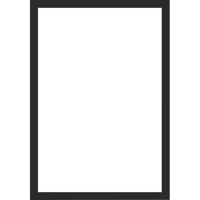 Telaio in legno Walther Valencia Antireflex Glass nero 50x65 cm